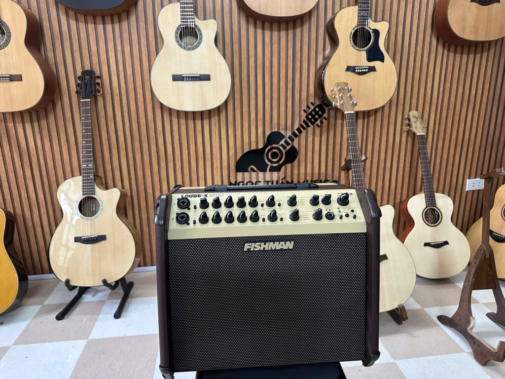 Amply Fishman Loudbox Artist 120W Bluetooth cho guitar acoustic