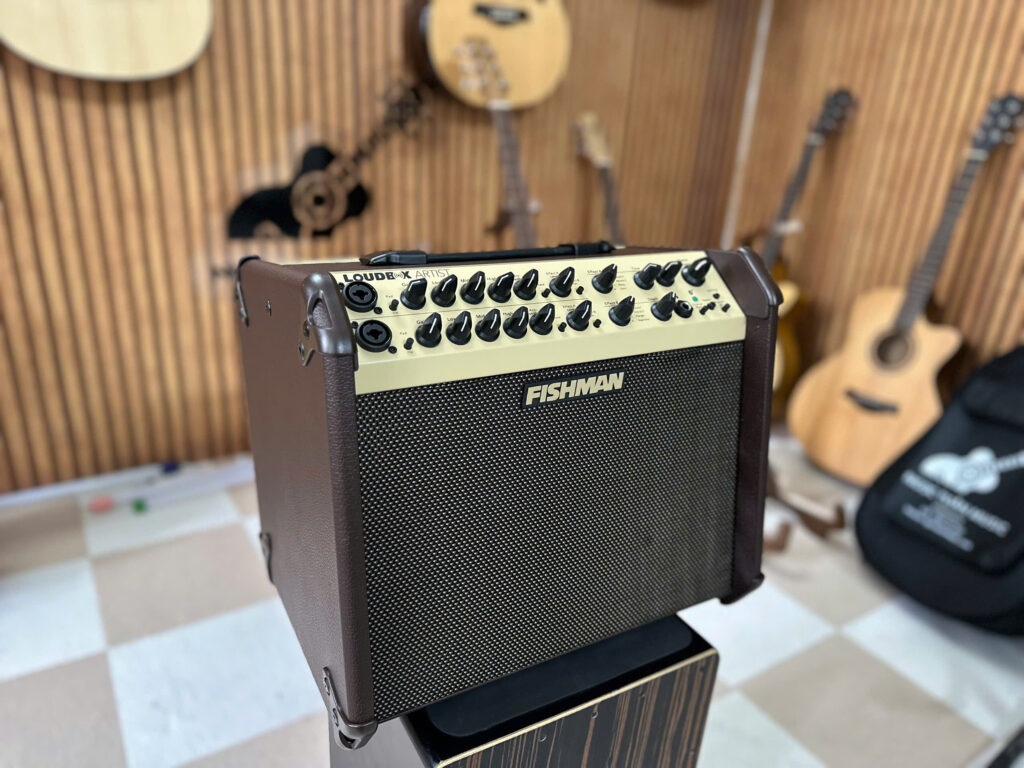Amply Fishman Loudbox Artist 120W Bluetooth cho guitar acoustic