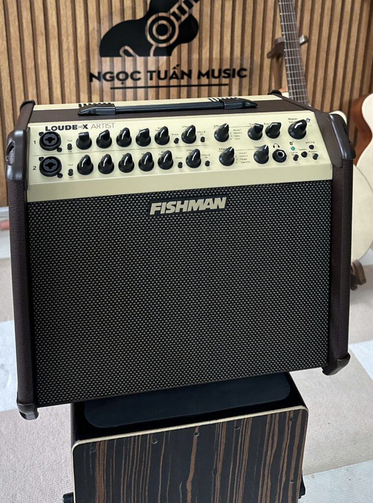 Amply Fishman Loudbox Artist 120W Bluetooth cho guitar acoustic