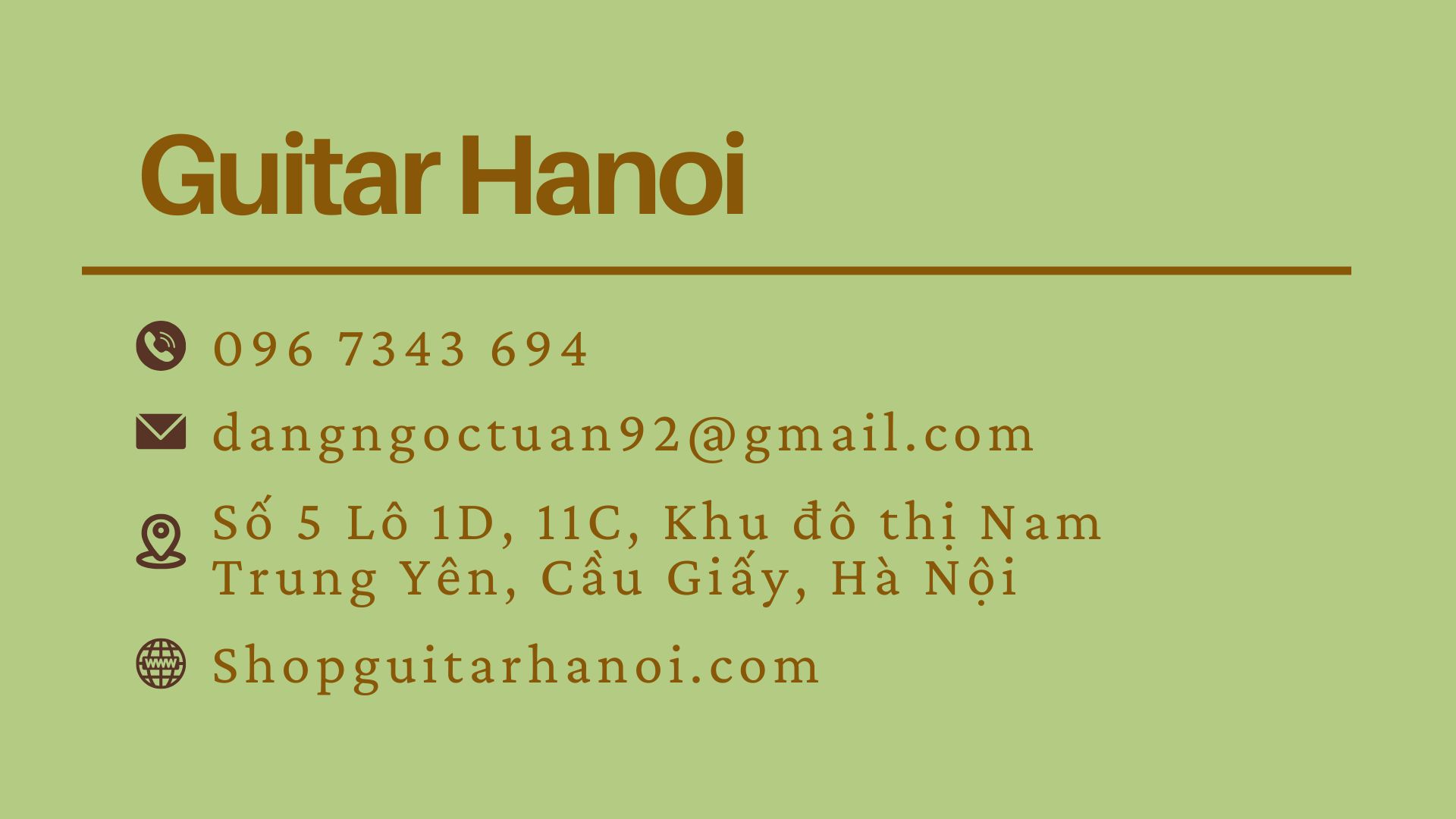 tiệm đàn guitar hà nội