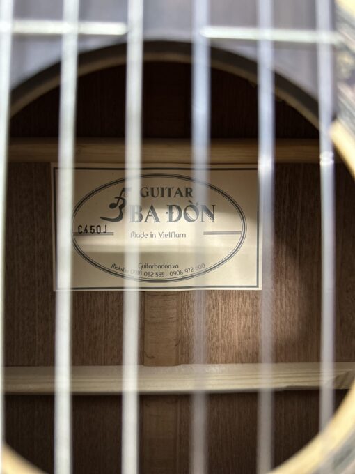Guitar classic Ba Đờn C450 - Ảnh 2