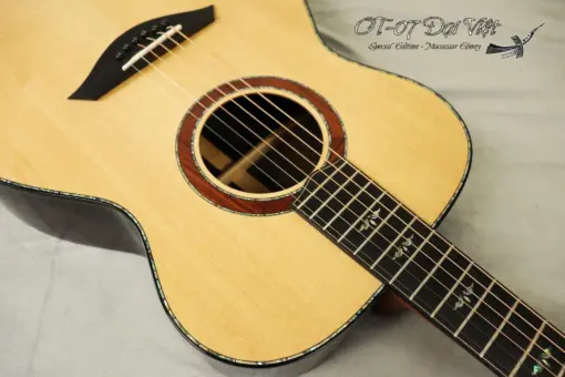 Thuận Guitar OT-07 Đại Việt Mascassar Ebony - Ảnh 7