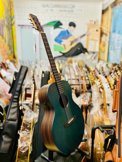 GUITAR ENYA EA-X1 PRO EQ XANH LAM - Ảnh 4