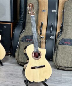 Guitar Classic Martinez MP14 Ziricote Cao Cấp EQ Hiệu Ứng Thần Thánh