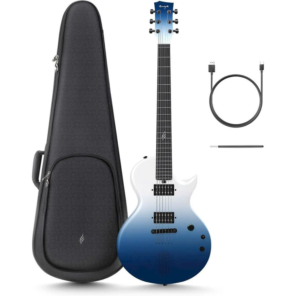 Guitar điện Enya novago sonic Ocean Blue 26 Enya novago sonic Ocean Blue 1 1