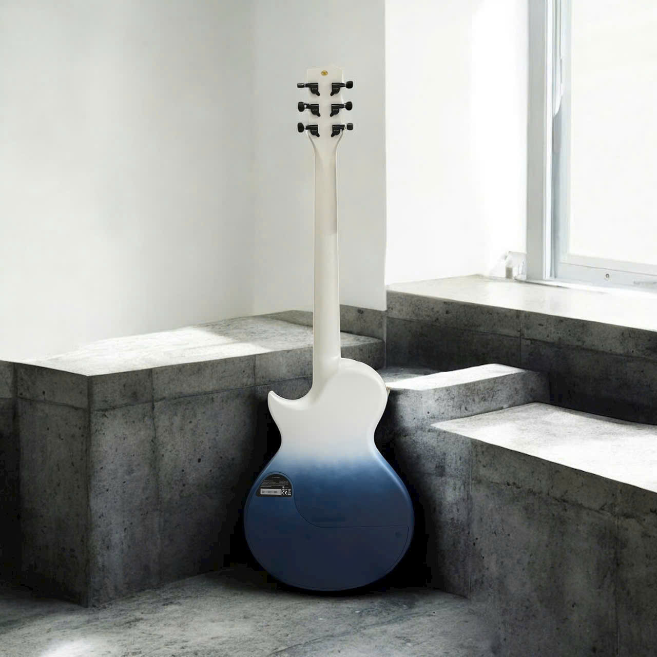 Guitar điện Enya novago sonic Ocean Blue 7 Guitar điện Enya novago sonic Ocean Blue - Ảnh 7