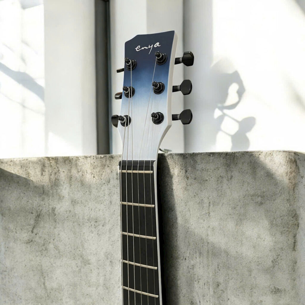 Guitar điện Enya novago sonic Ocean Blue 21 Enya novago sonic Ocean Blue 7 1