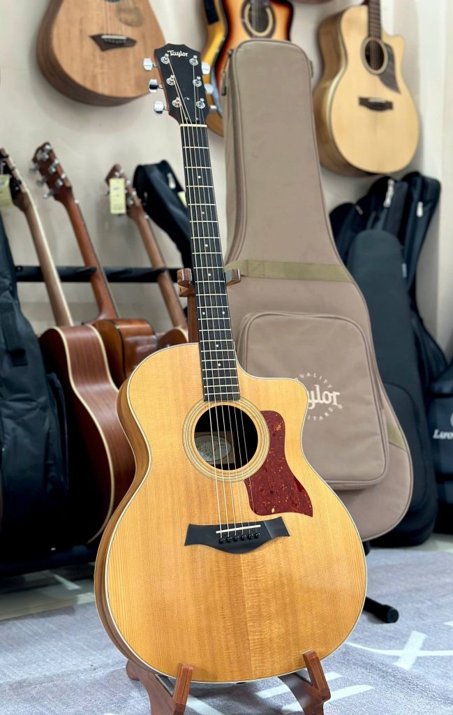 Guitar Acoustic Taylor 214CE-K Chính Hãng 16 Guitar Acoustic Taylor 214CE K ngoctuanmusic 2