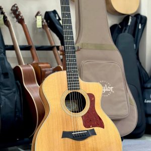 Guitar Acoustic Taylor 214CE-K Chính Hãng (Like new) giấy tờ đầy đủ 2 Guitar Acoustic Taylor 214CE-K Chính Hãng (Like new) giấy tờ đầy đủ - Ảnh 2