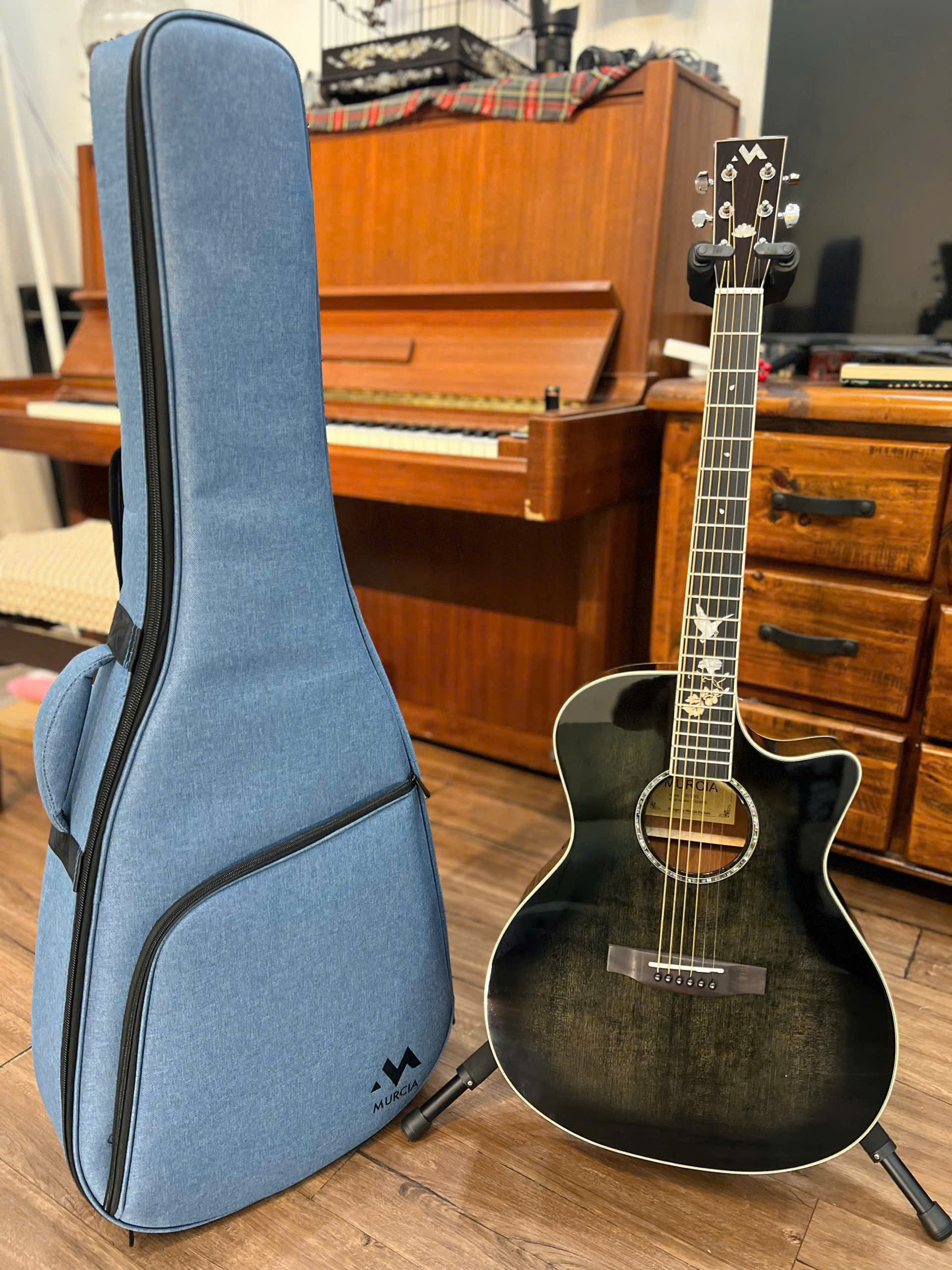 Đàn Guitar Acoustic Murcia AS-20CE 7 Đàn Guitar Acoustic Murcia AS-20CE - Ảnh 7