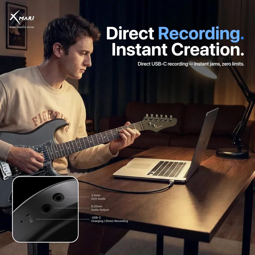 Đàn Guitar Điện Enya Amari E-SP1 22 Amari E SP1 BK2 1