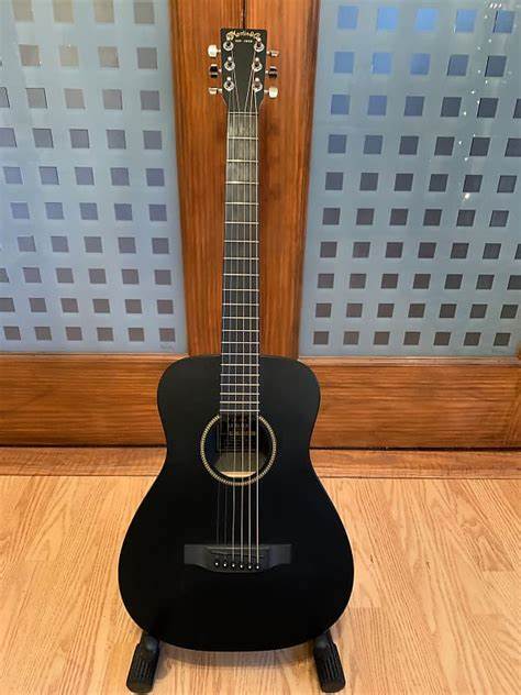 Guitar Acoustic Martin LX Black Little Martin shopguitarhanoi 14
