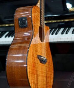 Guitar Acoustic Luna Gypsy Exotic Spalt Maple