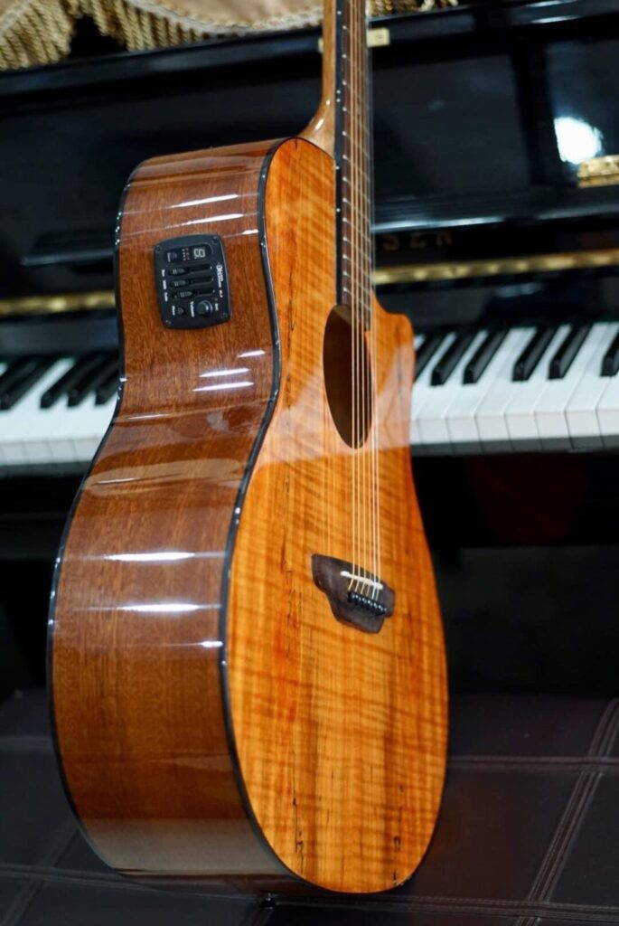 guitar acoustic luna gypsy 6