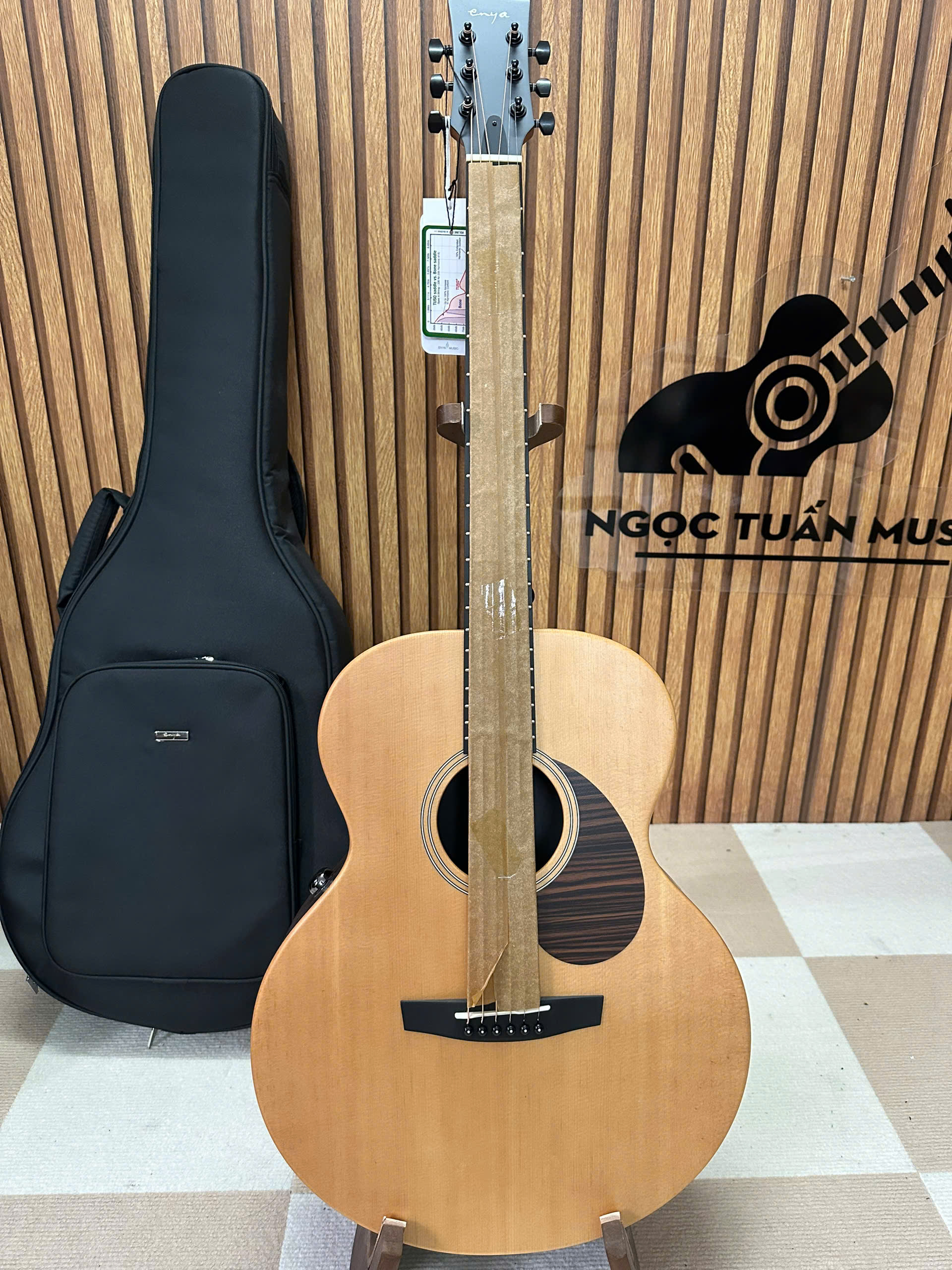 Đàn Guitar Enya EM X1 Pro Max 8 Dây Elixir trên Enya EM-X1 Pro Max