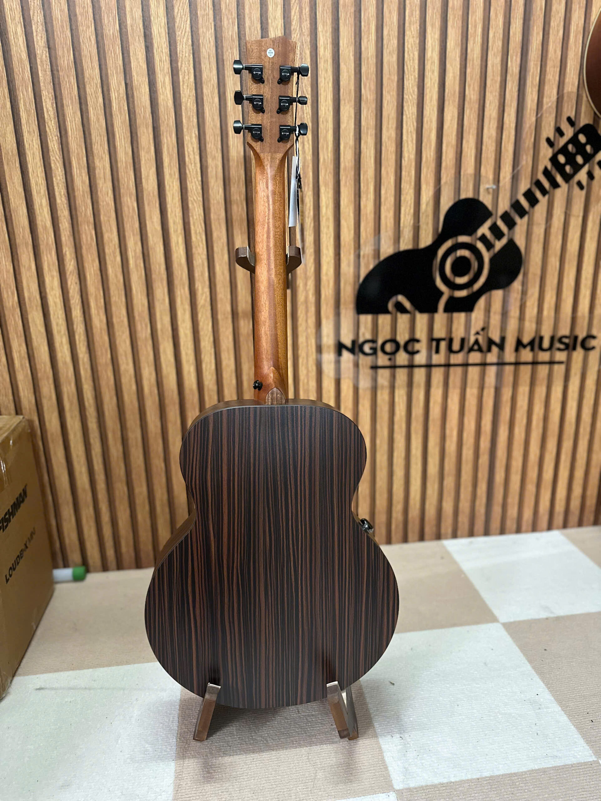 Đàn Guitar Enya EM X1 Pro Max 4 Lưng hông HPL vân Rosewood Enya EM-X1 Pro Max
