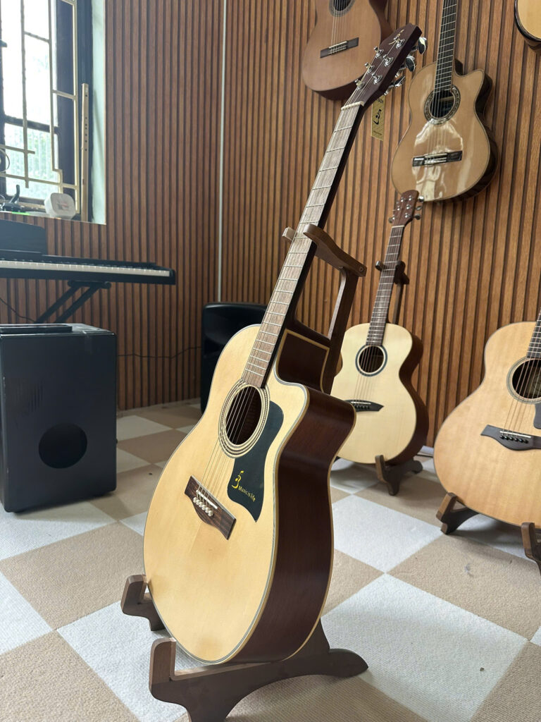 Guitar Acoustic Ba đờn J-150-D 16 Đàn guitar Ba Đờn J150 acoustic màu gỗ tự nhiên