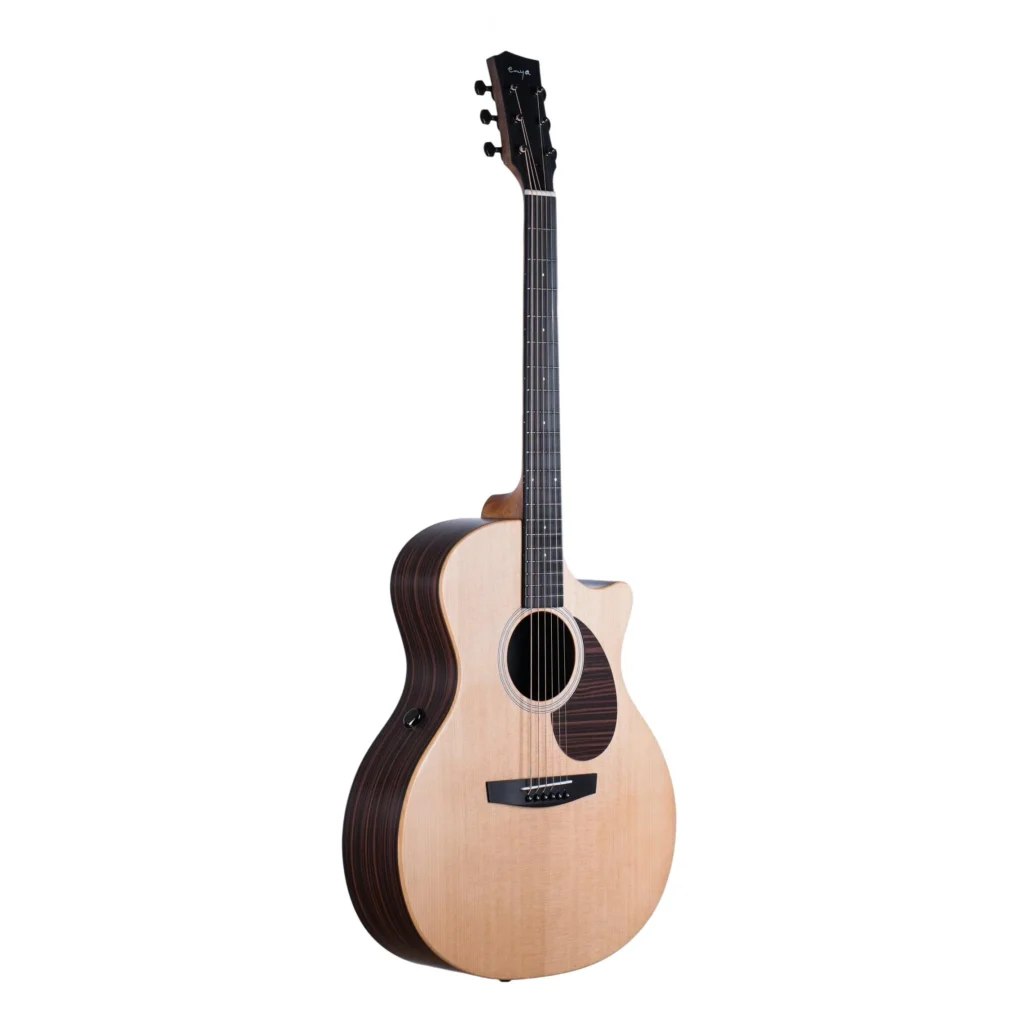 Đàn Guitar Enya EGA-X1 Pro Max (Cut Away) 18 Góc nghiêng đàn guitar Enya EGA X1 Pro Max hông HPL Rosewood