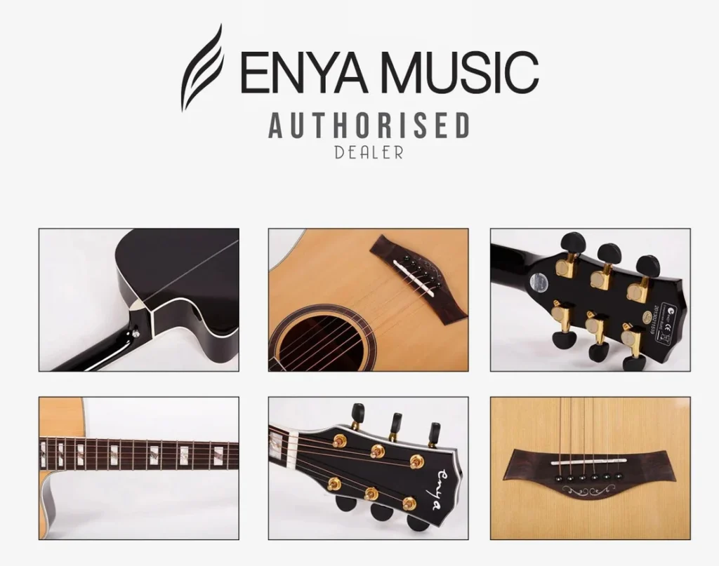 Đàn Guitar Acoustic Enya ED-18 Size 41 inch tổng quan