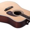 Đàn Guitar Acoustic Saga A1D Pro 10 Mặt đàn Solid Sitka Spruce Saga A1D Pro