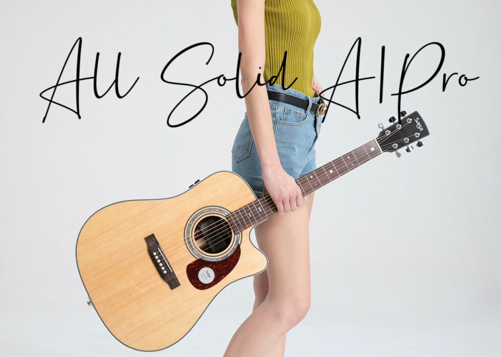 Đàn Guitar Acoustic Saga A1DC Pro 20 Đàn Guitar Acoustic Saga A1DC Pro chính hãng