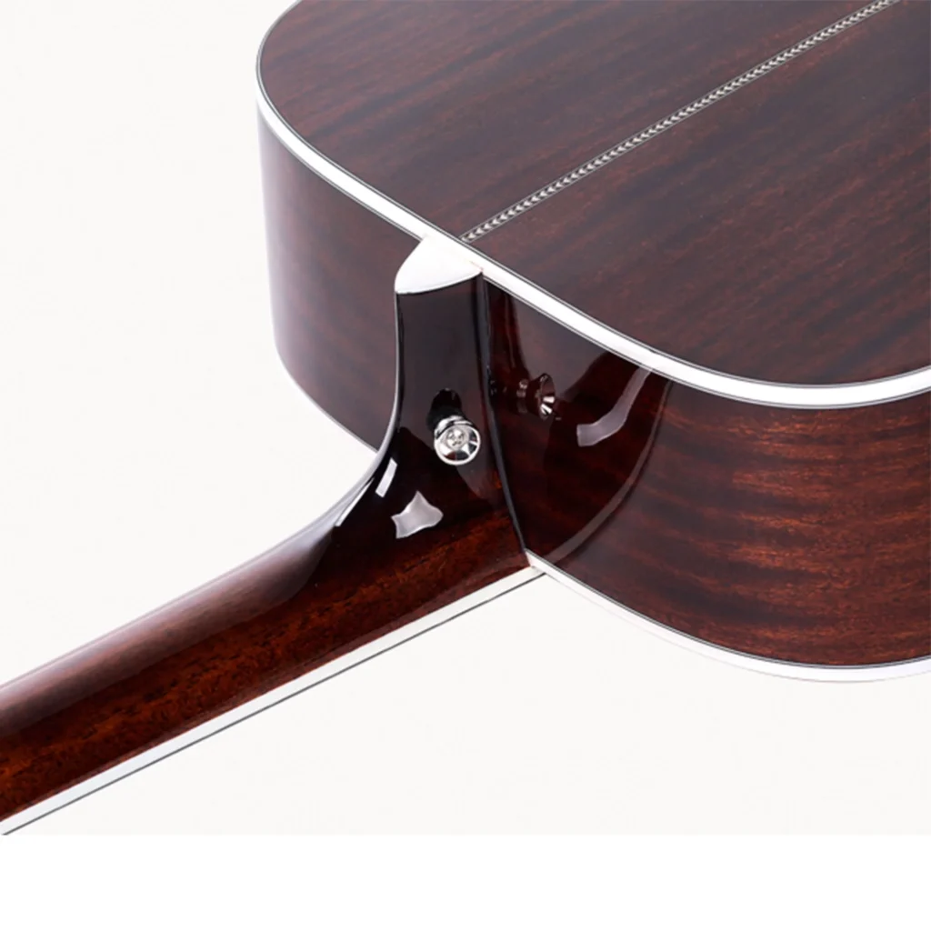Lưng hông Solid Sapele Saga A1G Pro