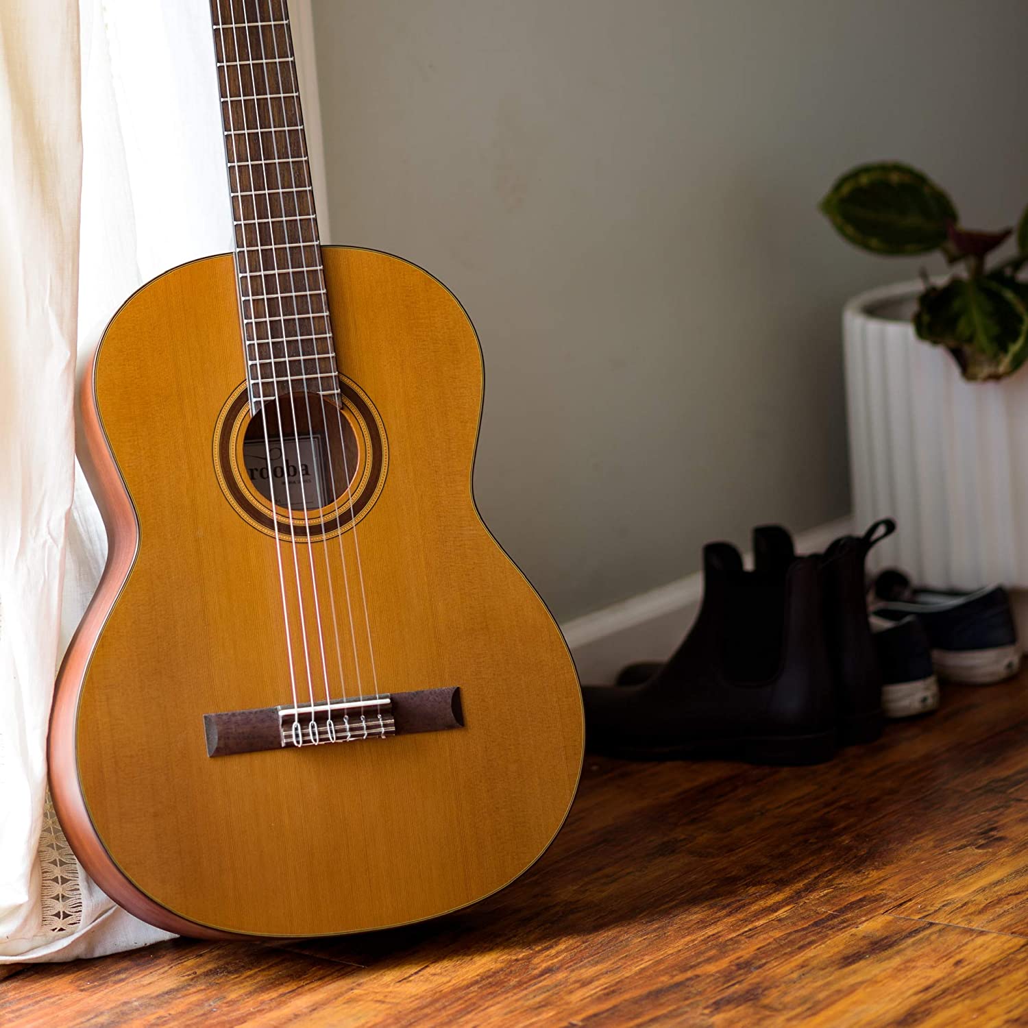 Cordoba C3M 15 Góc chụp trưng bày toàn cảnh đàn guitar classic Cordoba C3M tinh tế