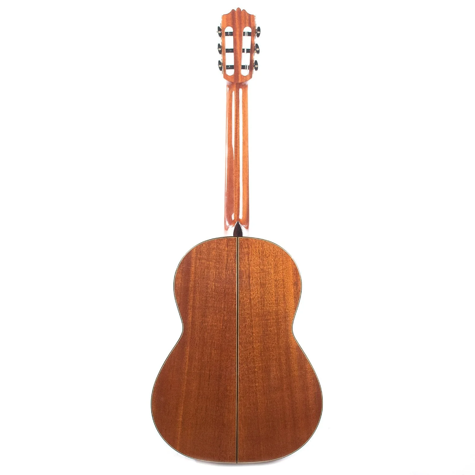 Cordoba C9 Parlor 12 Góc chụp mặt sau đàn guitar Cordoba C9 Parlor với vân gỗ gụ tinh xảo