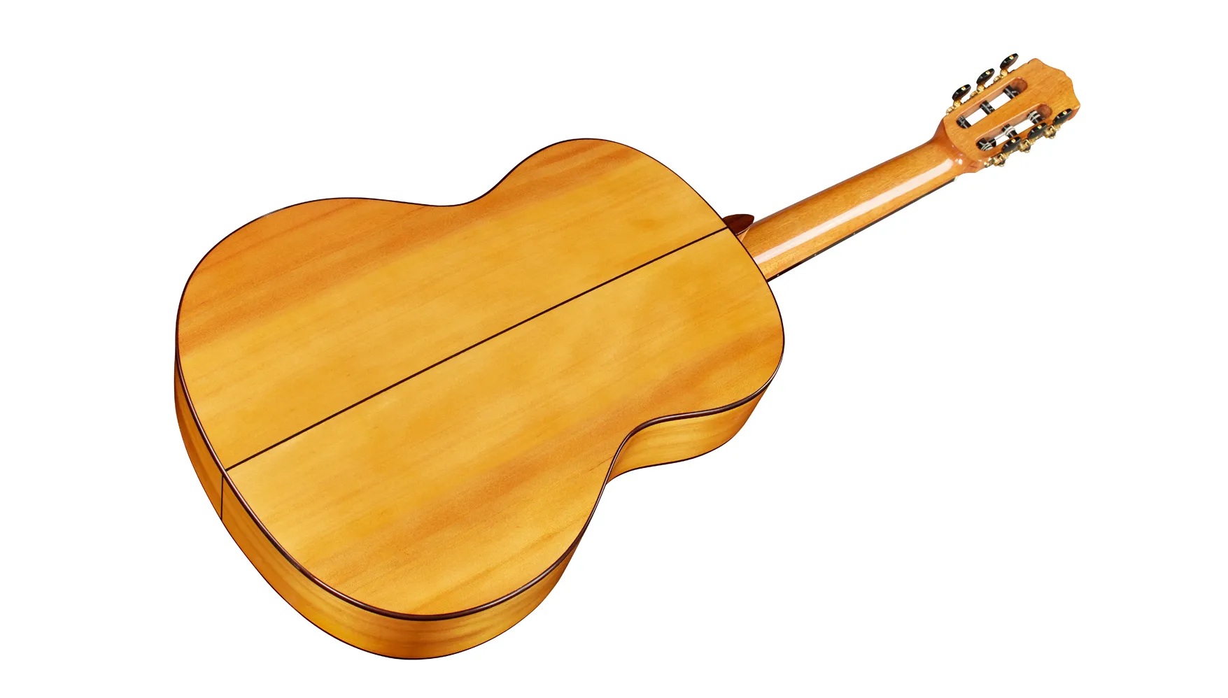 Cordoba F7 Flamenco 11 Mặt sau đàn guitar Cordoba F7 Flamenco với lưng và hông gỗ cẩm lai ấn độ bền đẹp