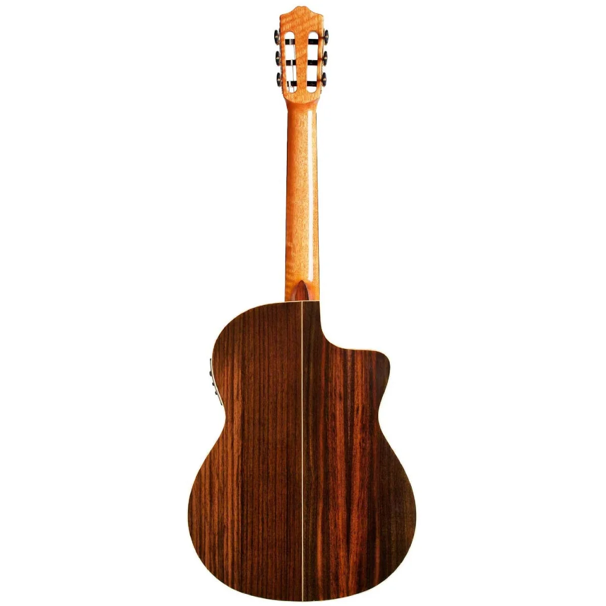 Cordoba GK Studio Negra Lefty 10 Ảnh chụp mặt top đàn guitar Cordoba GK Studio Negra Lefty với gỗ vân sam châu Âu nguyên tấm