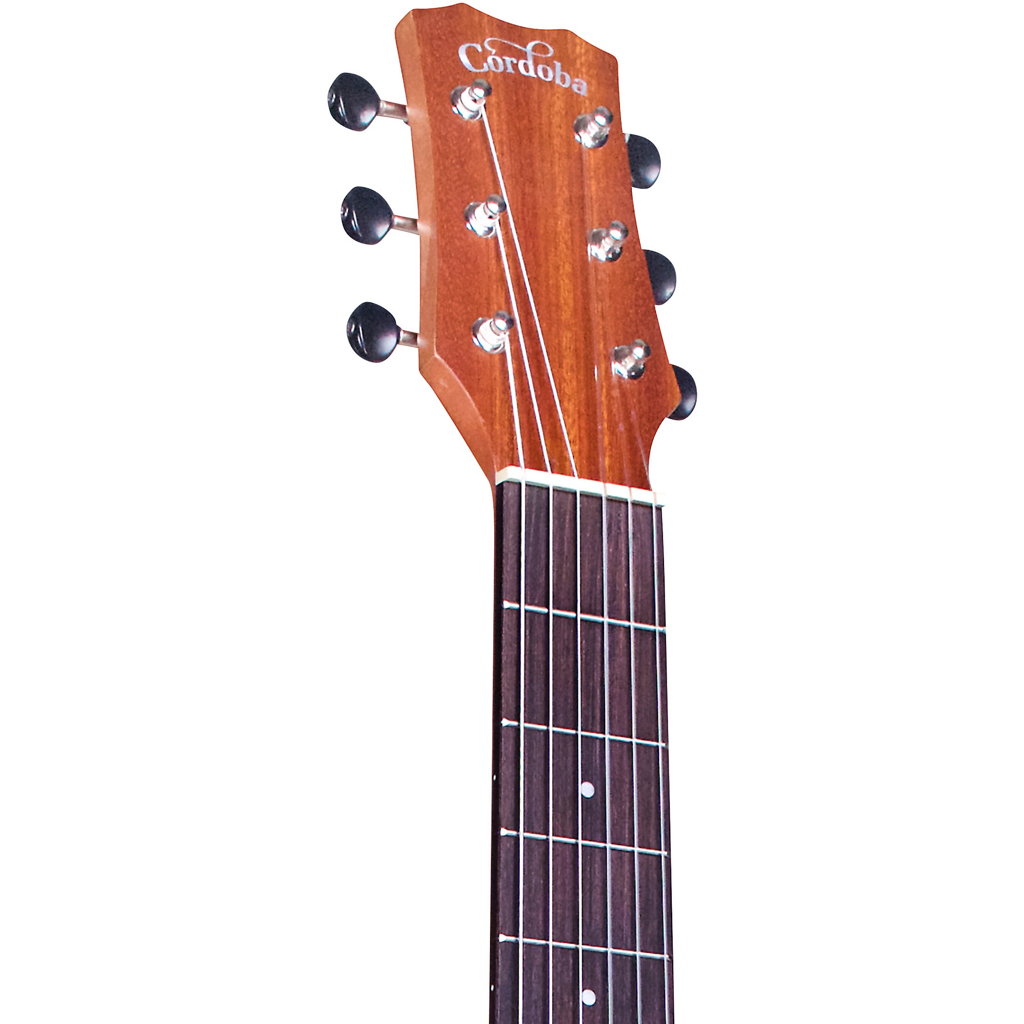 Cordoba Mini II MH 10 Hệ thống khóa đàn cao cấp trên Cordoba Mini II MH giúp giữ dây ổn định và lên dây chính xác
