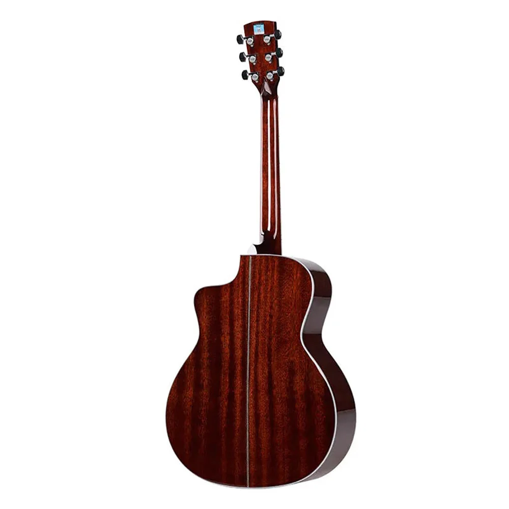 Đàn Guitar Acoustic Saga A1GC Pro 16 Saga A1GC Pro guitar solid Sapele Mặt sau