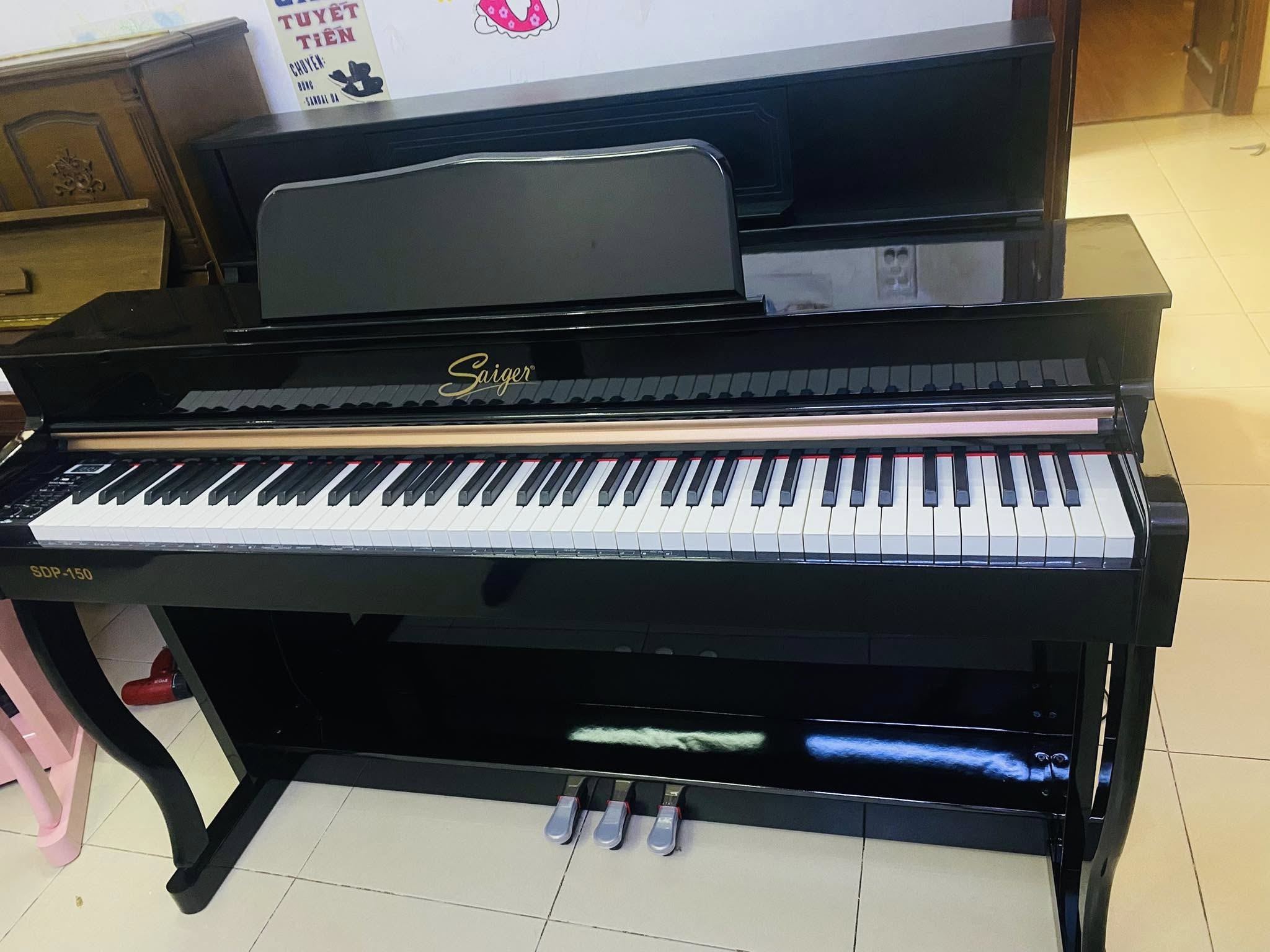 Saiger SDP 150 18 Hệ thống loa của đàn piano điện Saiger SDP 150 hỗ trợ kết nối linh hoạt với thiết bị thông minh
