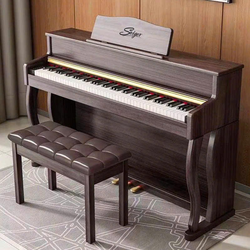 Saiger SDP 150 15 Bàn phím nặng của đàn digital piano Saiger SDP 150 mang lại cảm giác chạm tay vô cùng chân thực