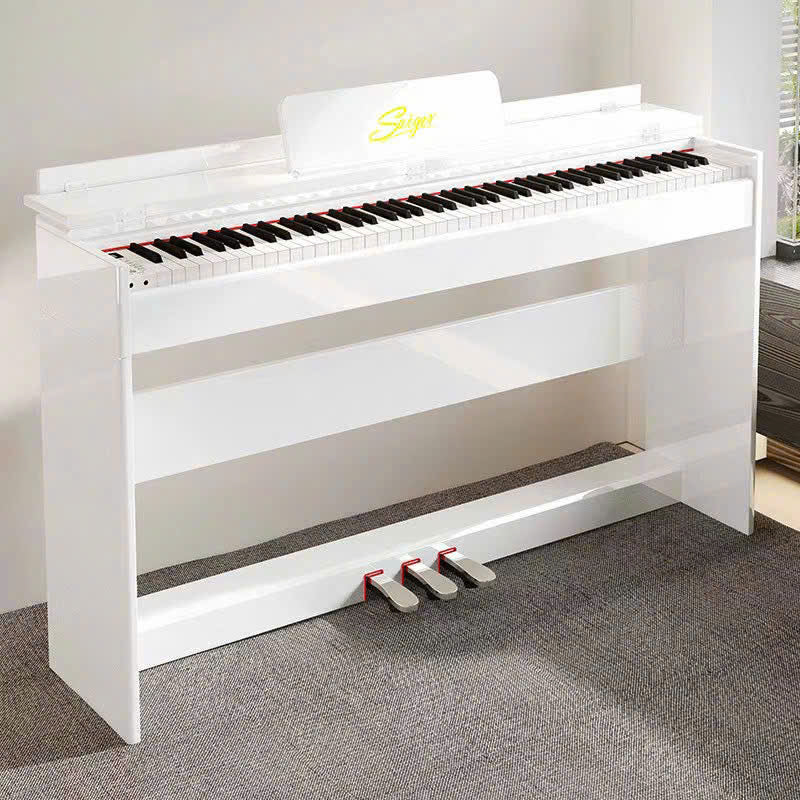 Saiger SDP 3619 10 Toàn cảnh đàn piano kỹ thuật số Saiger SDP 3619 màu trắng với công nghệ tái tạo âm thanh sống động