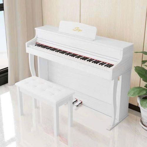 Saiger SDP 8889 12 Toàn cảnh đàn Digital Piano Saiger SDP 8889 màu trắng với hệ thống âm thanh lấy mẫu đa tầng chi tiết