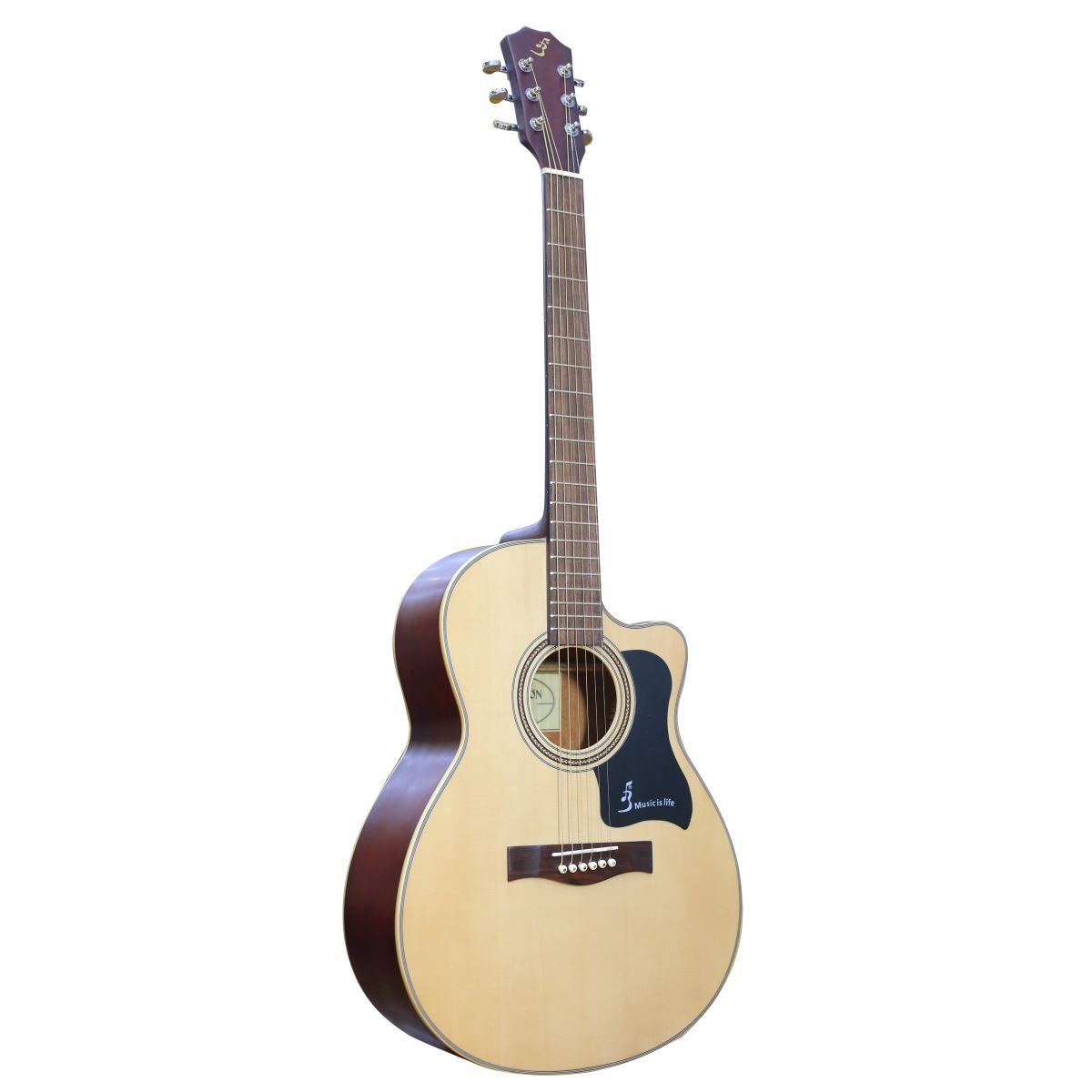 Guitar Acoustic Ba đờn J-150-D 1 Đàn guitar Ba Đờn J150 dáng khuyết
