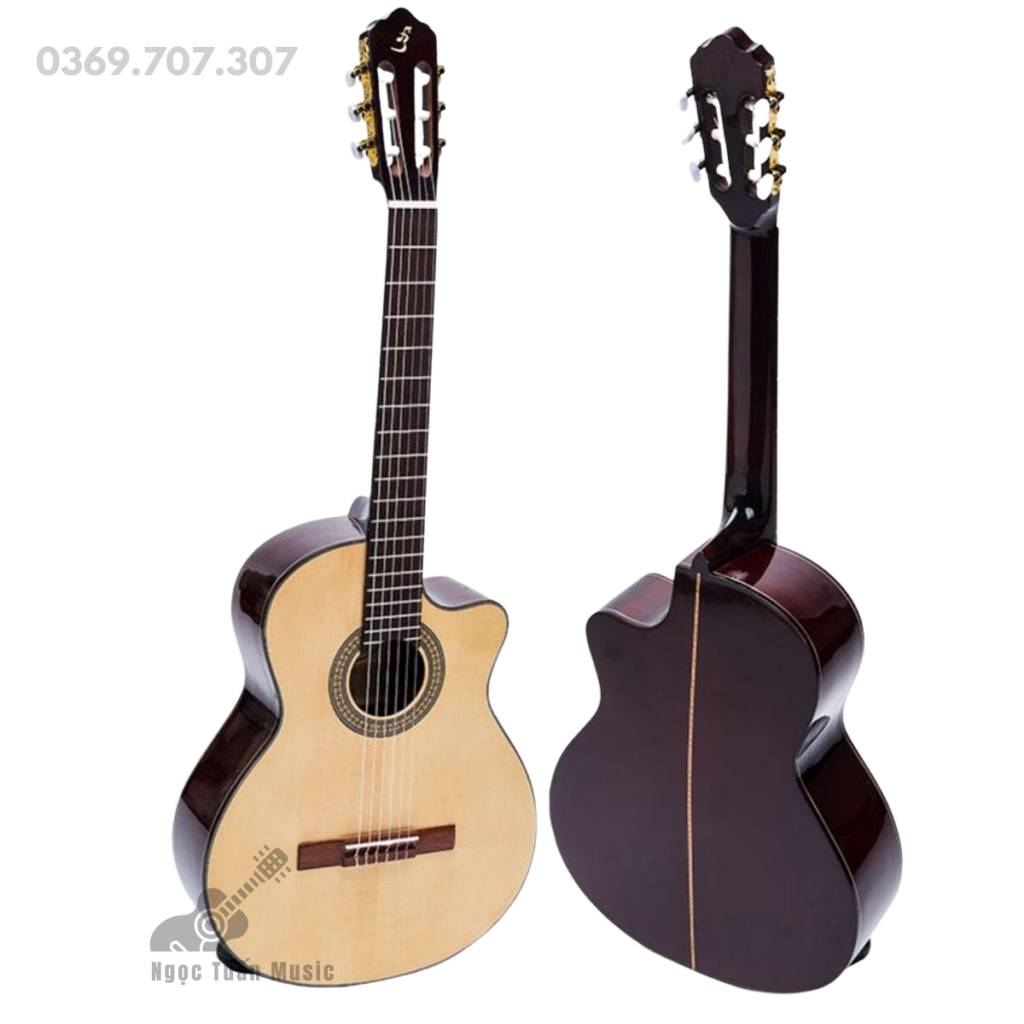 Đàn Guitar Classic Ba Đờn C-150-J 8 Thiết kế classic truyền thống Ba Đờn C-150
