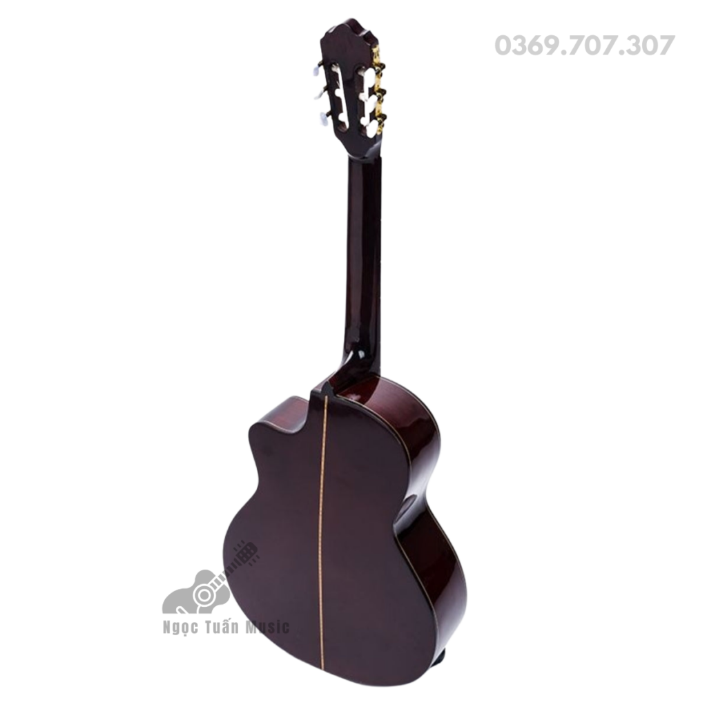 Đàn Guitar Classic Ba Đờn C-150-J 10 Lưng và hông đàn Guitar Classic Ba Đờn C-150-J gỗ hồng đào
