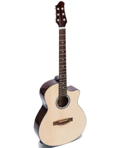 Hình ảnh đàn guitar acoustic Ba Đờn VE-70 màu gỗ tự nhiên