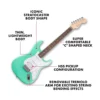 Đàn guitar điện Squier Debut Stratocaster HSS Laurel Sea Foam Green 9 cau tao dan guitar dien squier debut stratocaster hss laurel sea foam green 0379610549