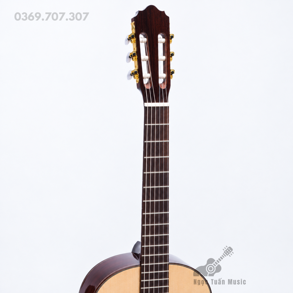 Đàn Guitar Classic Ba Đờn C-150 6 Đàn Guitar Ba Đờn C-150 sử dụng dây nylon Alice AC130