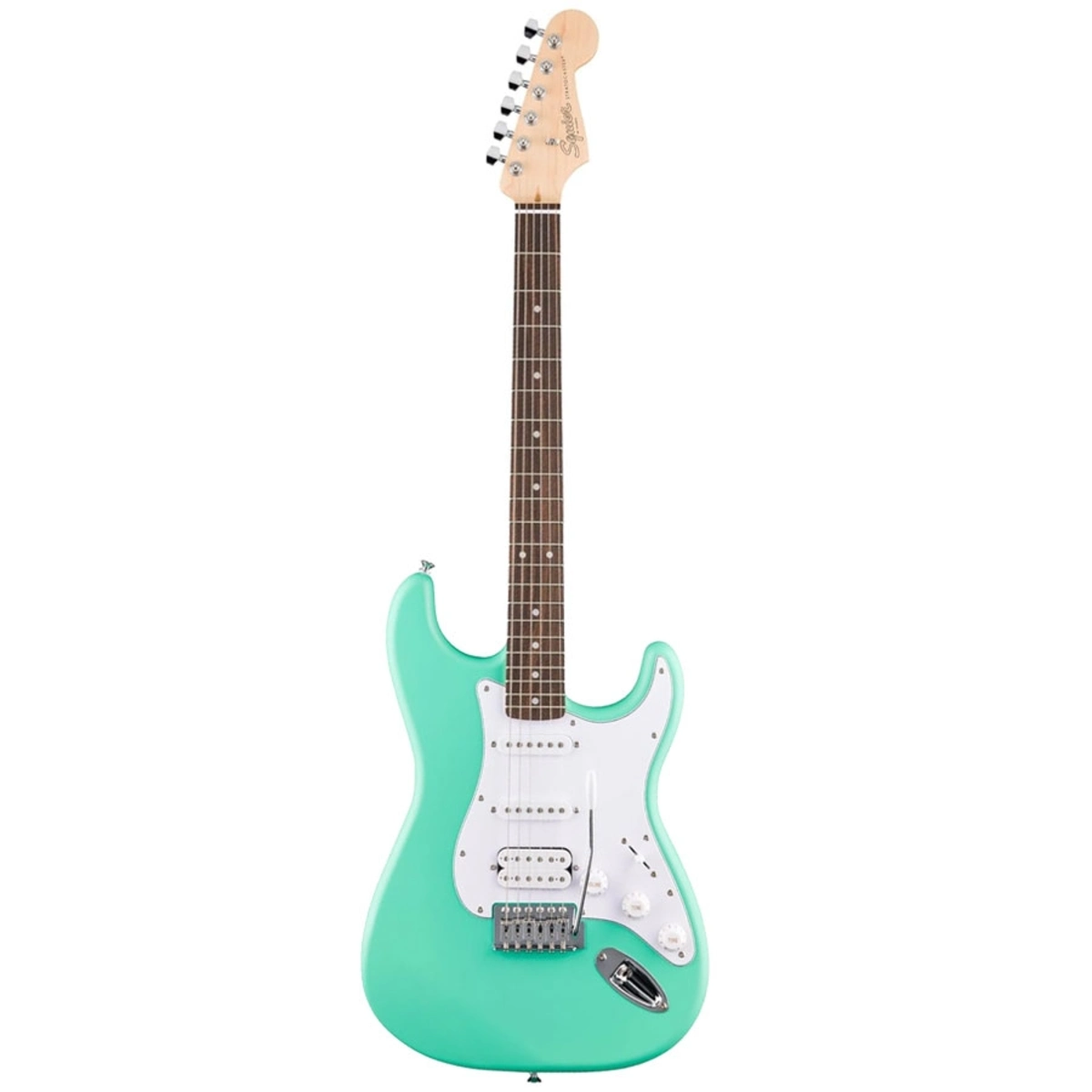 Đàn guitar điện Squier Debut Stratocaster HSS Laurel Sea Foam Green 1 Đàn guitar điện Squier Debut Stratocaster HSS Laurel Sea Foam Green