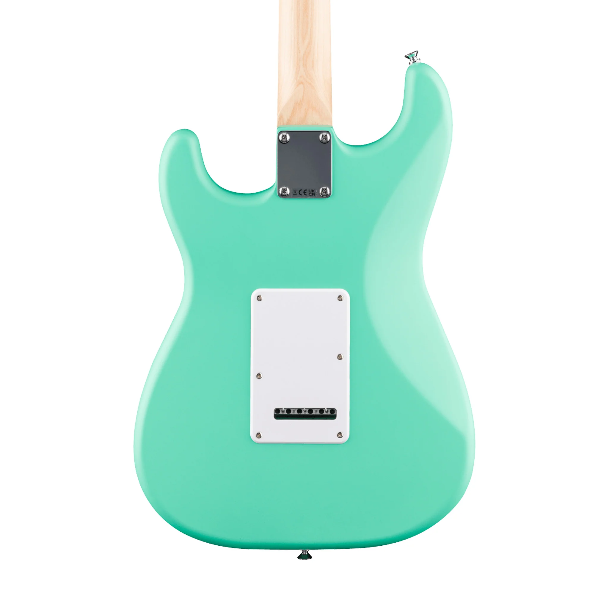 Đàn guitar điện Squier Debut Stratocaster HSS Laurel Sea Foam Green 5 Squier Debut™ Stratocaster® HSS, Laurel Fingerboard, Sea Foam Green mặt sau