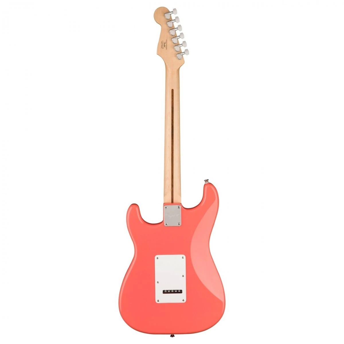 Đàn guitar điện Squier Sonic Stratocaster HSS Tahitian Coral 10 Squier Sonic Strat HSS Maple Fingerboard White Pickguard