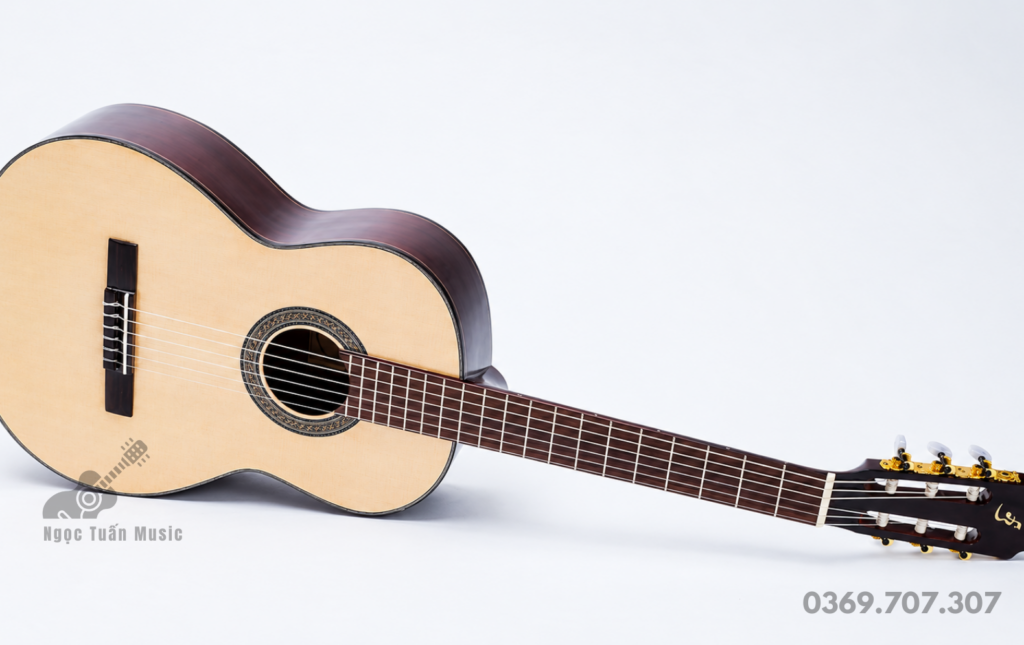 Đàn Guitar Classic Ba Đờn C-150 17 Các góc đàn guitar Ba Đờn C-150 dáng classic truyền thống
