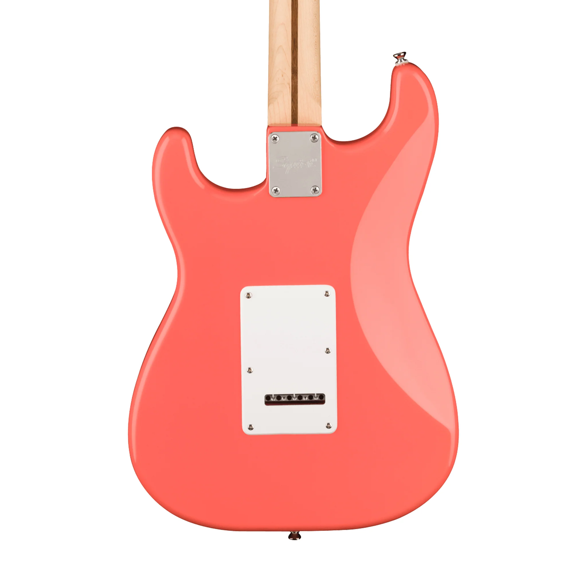 Đàn guitar điện Squier Sonic Stratocaster HSS Tahitian Coral 3 Squier Sonic Stratocaster HSS 0373202511 Tahitian Coral mặt lưng